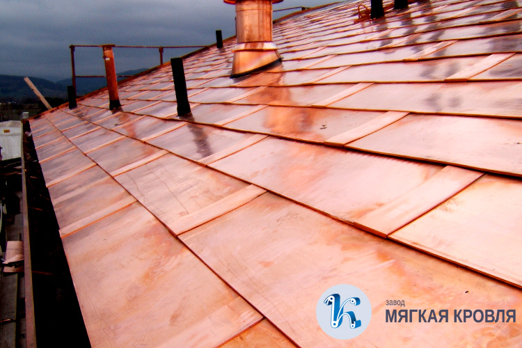 Медная черепица